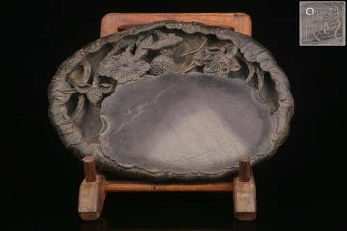 DUAN STONE CARVED INK SLAB