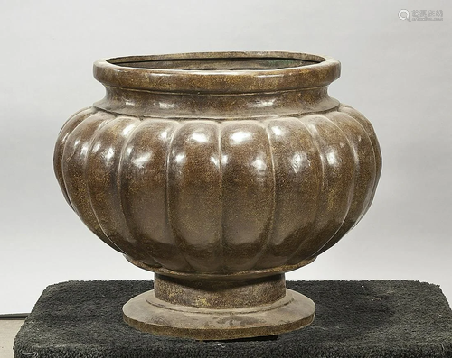 Chinese Bronze Jardiniere