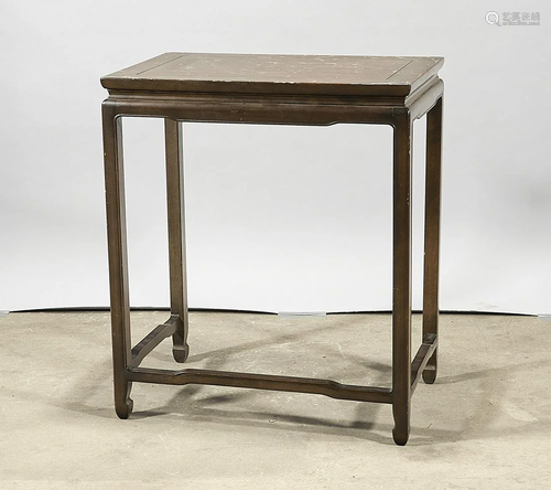 Chinese Hard Wood Side Table