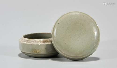 Korean Celadon Glazed Cosmetic Box