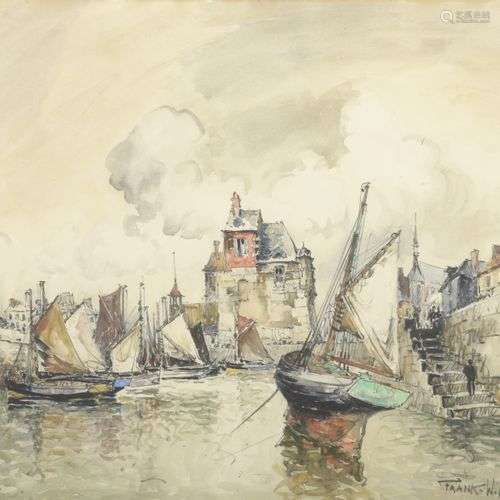 Frank WILL (Nanterre, 1900 Clichy, 1951). Port de…
