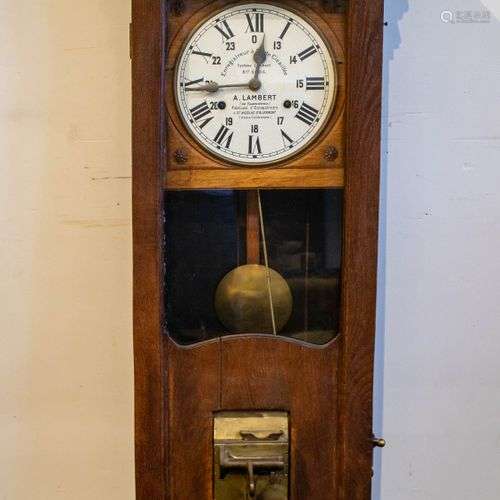 Time clock 19th century
