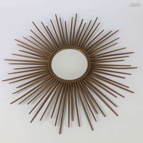 Gilt Sunburst Mirror, 1960s