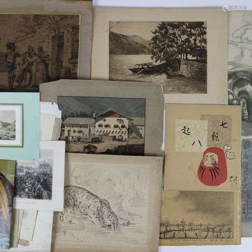 Lot drawings and graphics