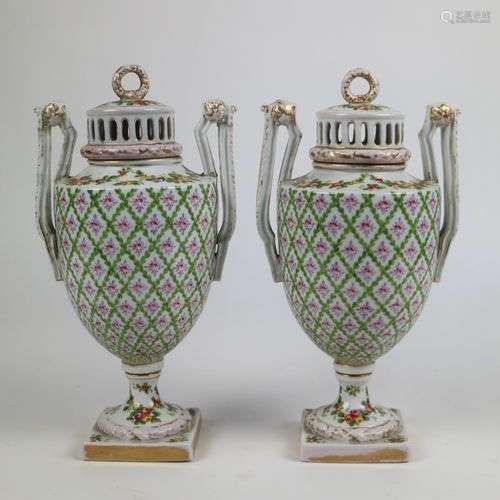Pair vases Sèvres