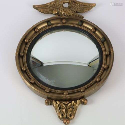 Convex Mirror with Eagle by Atsonea