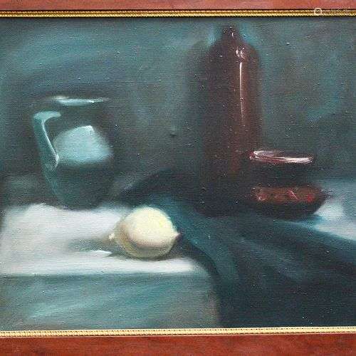 Butkevich , still life , oil on canvas, framed. 55…