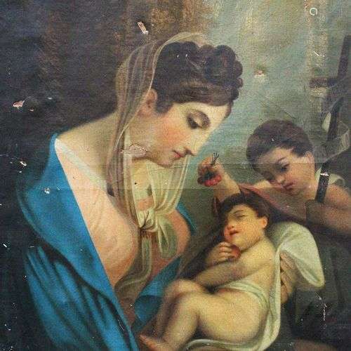 Italian around 1800 , Maria with Jesus and Joseph …