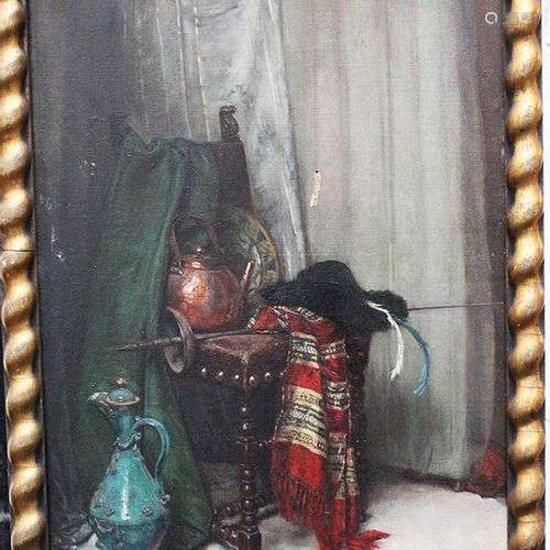 Mechle – Grosmann around 1900, style life, oil on …
