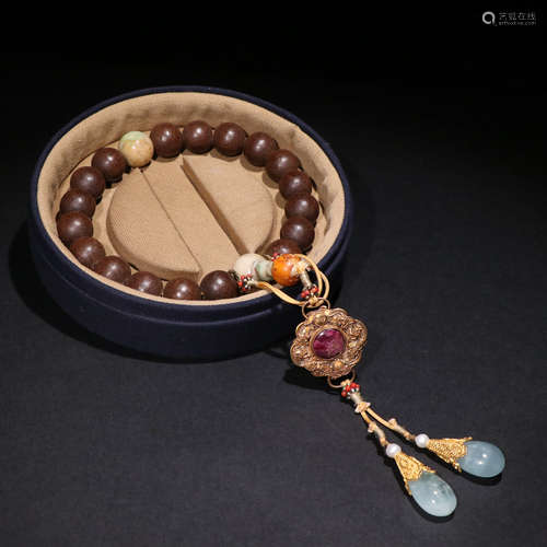 AN EAGLEWOOD BEADS PRAYER BEADS