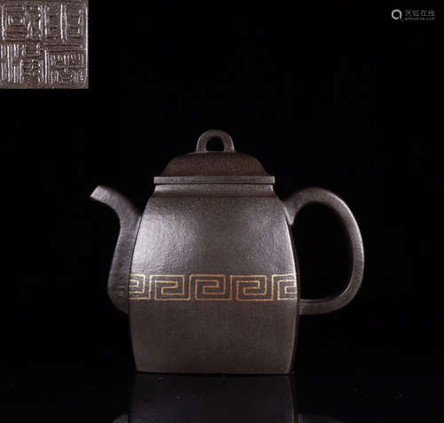 ZISHA TEA POT WITH MARK