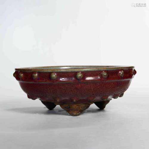 A Jun Typed Glazed Porcelain Basin