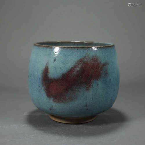 A JUN KILN BLUE GLAZED PORCELAIN CENSER