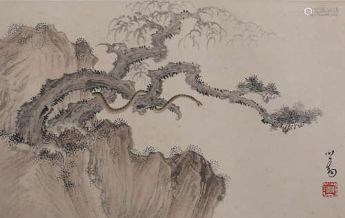 A Chinese Painting, Puru Mark