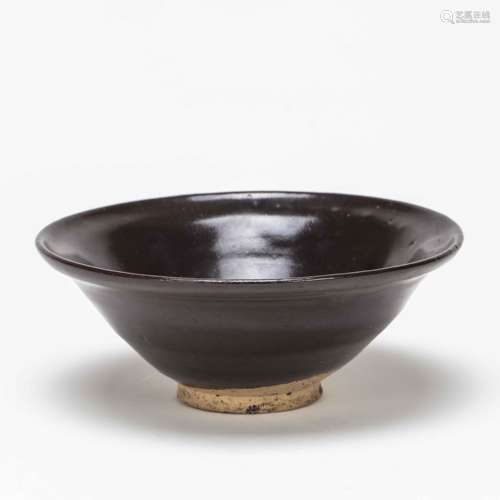 A Black Glazed Porcelain Cup