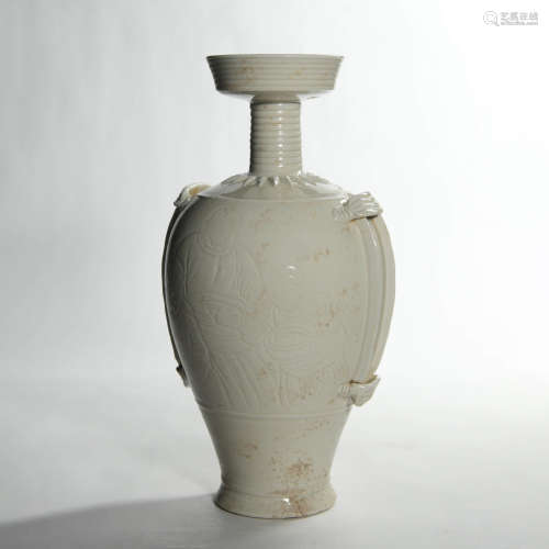 A Ding Ware Porcelain Vase