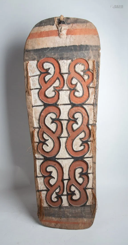 Beautiful Papua New Guinea Traditional Tribal Shield