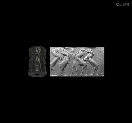 Cylinder Seal with Contest Scene