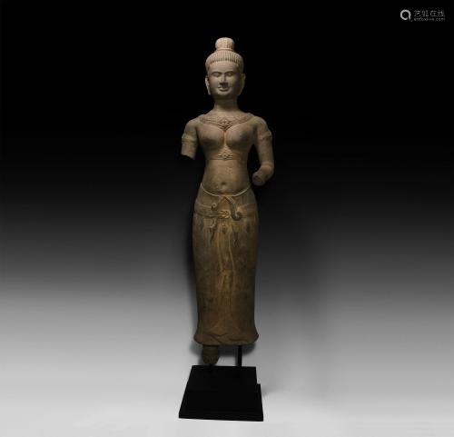 Large South East Asian Lakshmi Statue