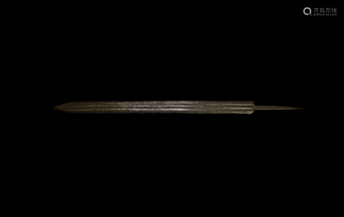 Roman Spatha Long Sword with Blood Channels