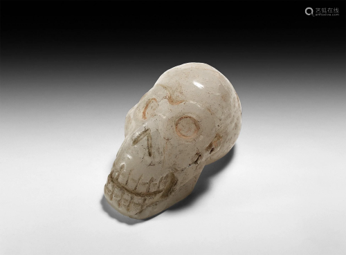 Mesoamerican Aztec Rock Crystal Skull