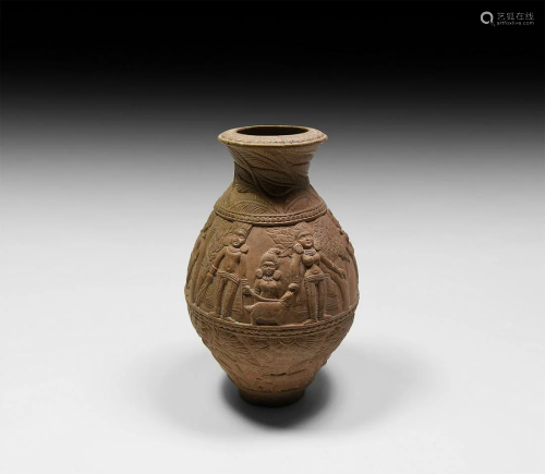 Chandraketugarh Ceramic Vase