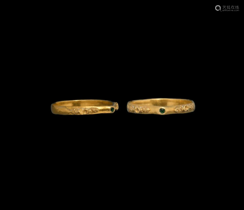 Medieval Gold Stirrup Ring