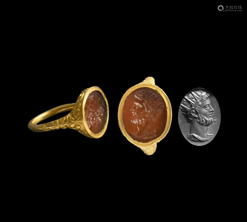 The Hedingham Castle Estate' Elizabethan Gold Ring