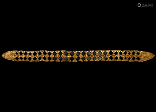 Greek Hellenistic Gold Bracelet with Heads