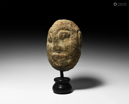 'The Great Massingham' Iron Age Celtic Stone Head