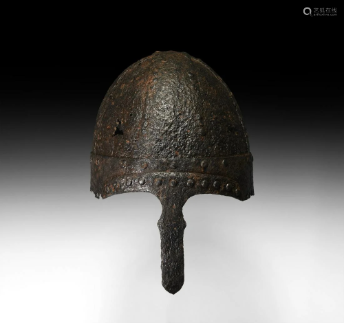 Eastern Roman or Gothic Bandhelm Segmented Helmet