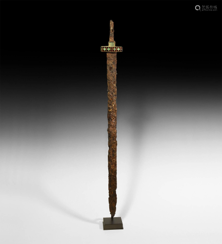 Migration Period Sword with Jewelled Guard