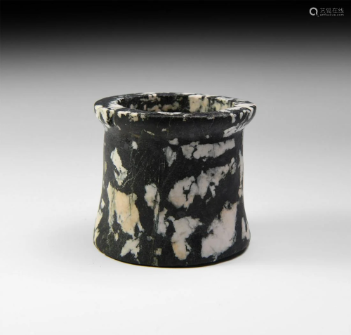Egyptian Stone Kohl Pot
