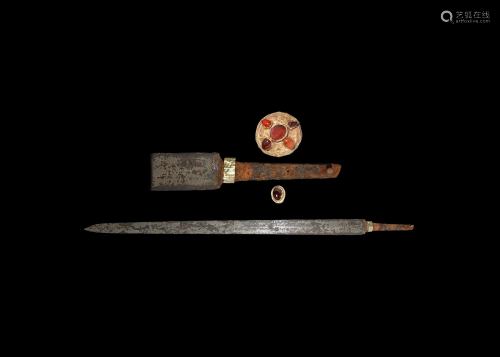 Sarmatian-Alan Sword with Gold Fittings