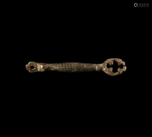 Viking Latten-Inlaid Key