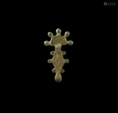 Visigothic Radiate Bow Brooch