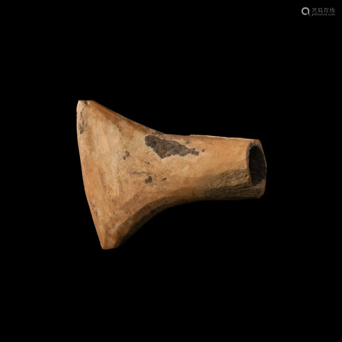 Iron Age Celtic Bone Ritual Axehead