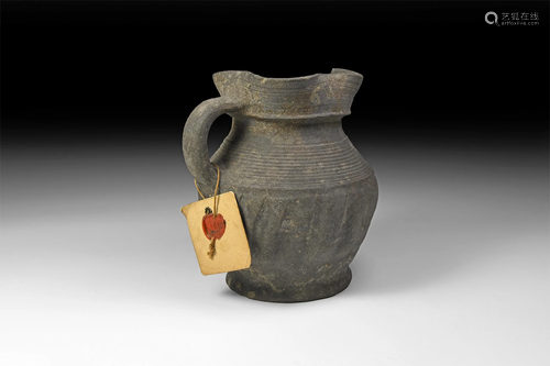 Medieval 'Palace of Hanover' Spouted Jug