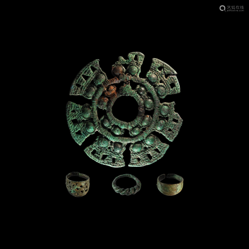 Viking Ring and Ugro-Finnic Brooch Group