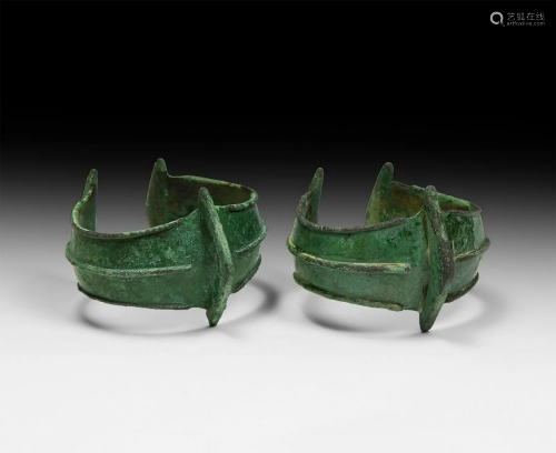 Bronze Age Bracelet Pair