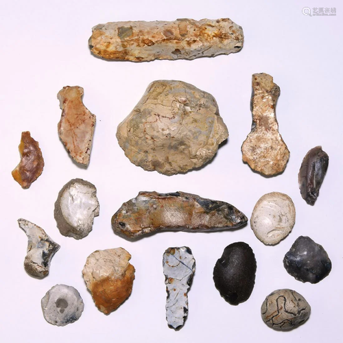 Stone Age Tool and Other Items Group