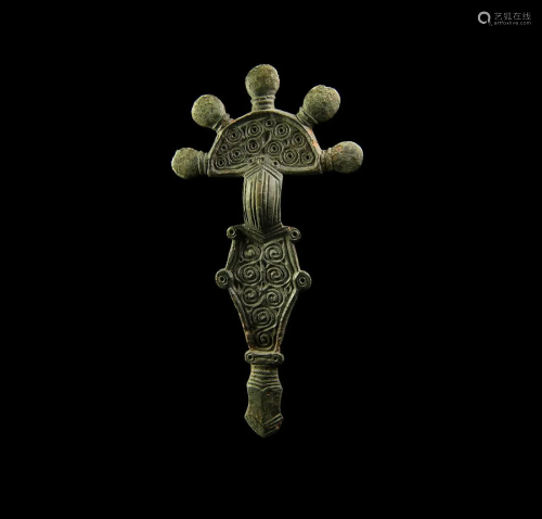 Visigothic Radiate Bow Brooch