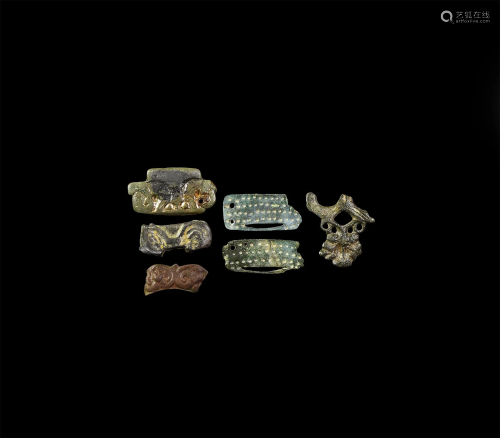 Anglo-Saxon and Later Brooch Fragment Group