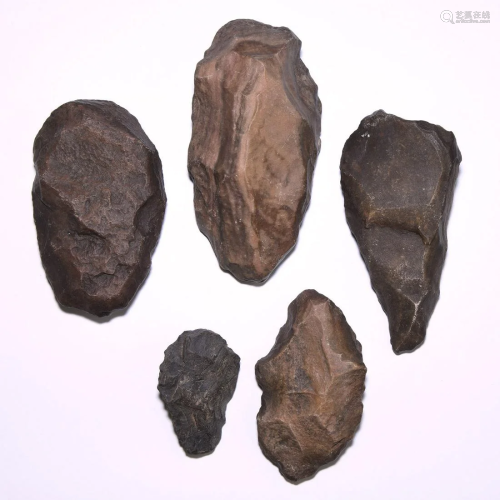 Acheulean Hand Axe Collection