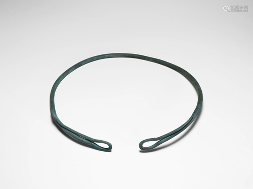 Massive Bronze Age Neck Torc