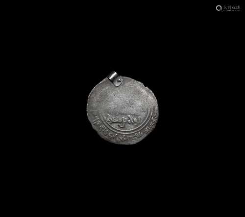 Viking Period Dirham Coin Pendant