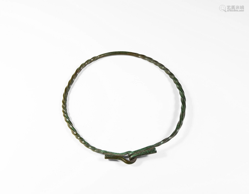 Bronze Age Twisted Neck Torc