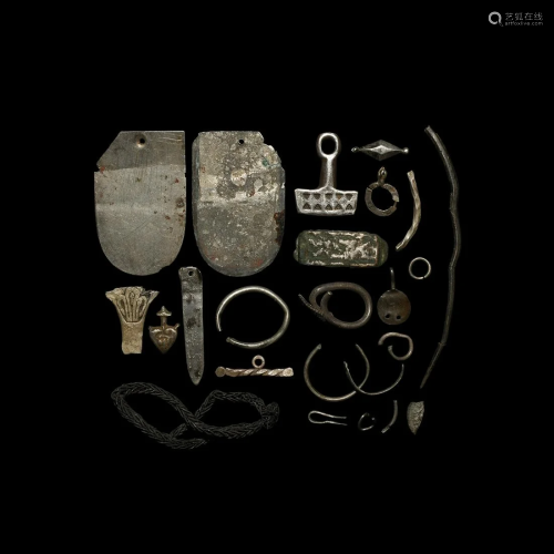 Viking and Other Silver Artefact Collection