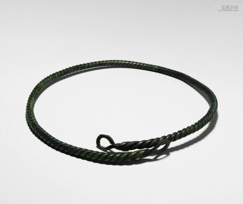 Massive Viking Twisted Neck Torc