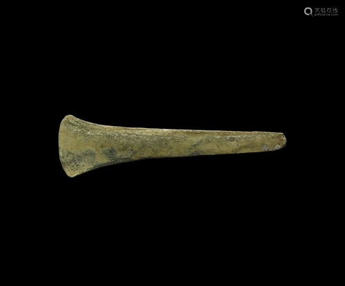 Bronze Age Copper Flat Axehead